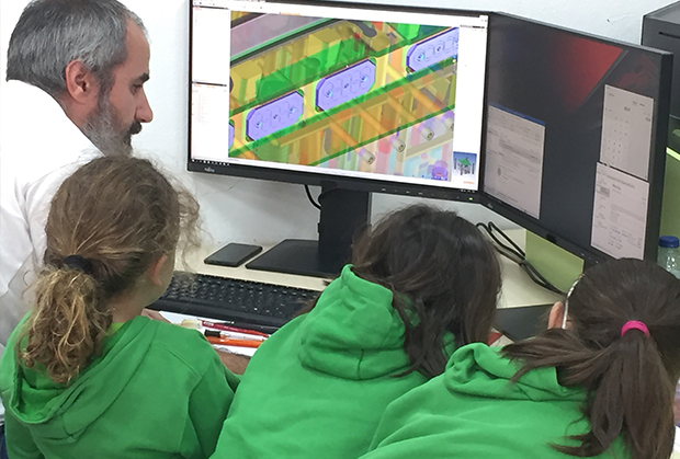 GEOCAM recebe grupo de alunos da Escola do 1º Ciclo e Jardim de Infância de Martingança